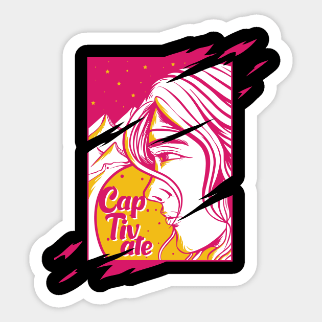 CapTivate Sticker by driedsnot